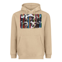 Mushroom cowhide, leopard serape backgraund Heavyweight Hoodie - JahusDesignShop