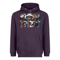 Plum cowhide, leopard serape backgraund Heavyweight Hoodie - JahusDesignShop