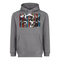 Storm cowhide, leopard serape backgraund Heavyweight Hoodie - JahusDesignShop