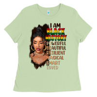 Matcha I am black history black girl Ladies Tee - FaDigitalArtStudio