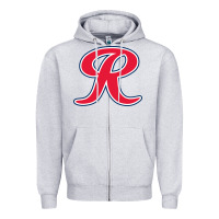 Heather Grey the tacoma rainiers Zipper Hoodie - baoMotion