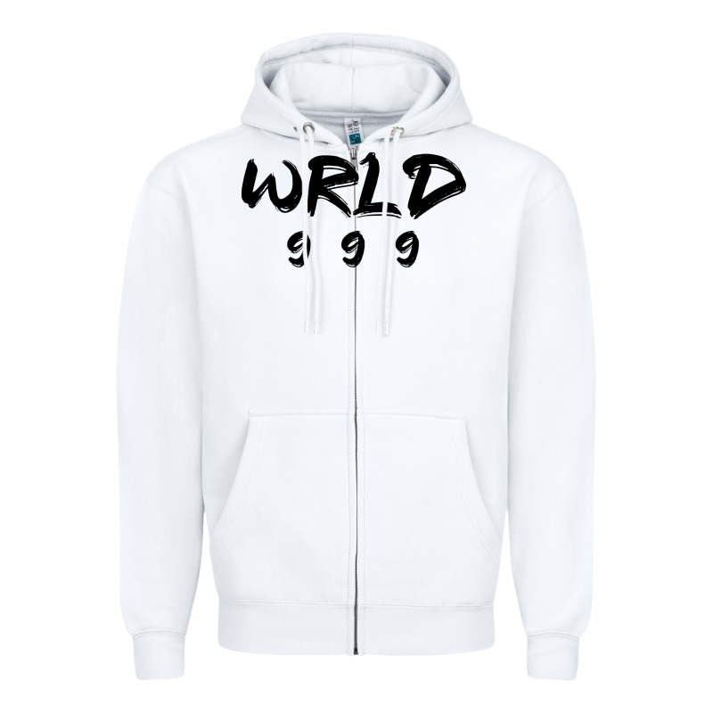 Wrld Singer 999 Black Zipper Hoodie by baoMotion | Teevron