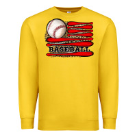 Lemon leopard baseball flag Premium Sweatshirt - JahusDesignShop