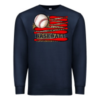 Navy leopard baseball flag Premium Sweatshirt - JahusDesignShop