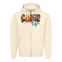Sandshell camp life Zipper Hoodie - JahusDesignShop