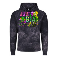 Cloud Black Just Bead it Vintage Hoodie - CowhideDigitalArt