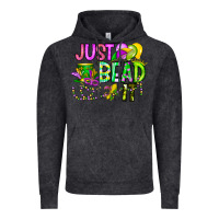 Vintage Black Just Bead it Vintage Hoodie - CowhideDigitalArt