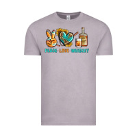 Vintage Zinc Peace Love Whiskey Vintage Tee - BundleAndBundleShop