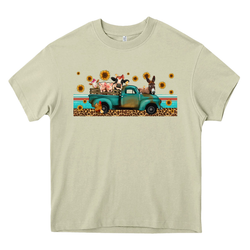 Western Animals Truck Heavy Core Tee by Jasminsmagicworld | Teevron