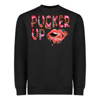 Black pucker up Heavyweight Sweatshirt - JahusDesignShop