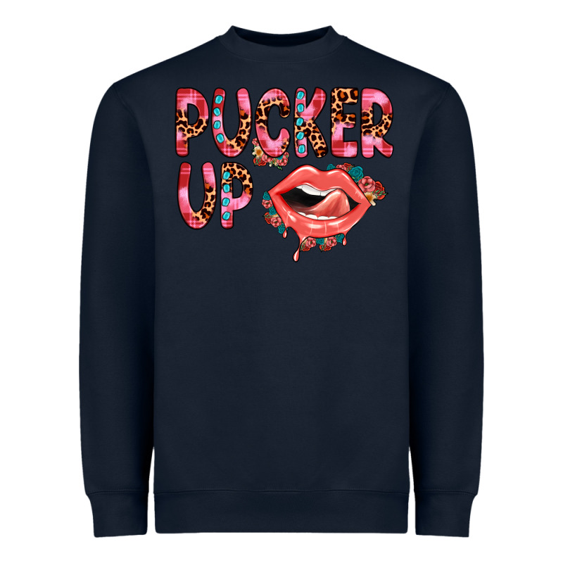 Pucker Up Heavyweight Sweatshirt by JahusDesignShop | Teevron