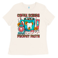 Bone Coffee Scrubs And Prophy Paste Dentist Coffee Ladies Tee - FaDigitalArtStudio