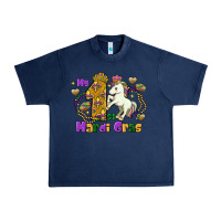 Navy my first mardi gras unicorn Urban Heavy Tee - FaDigitalArtStudio