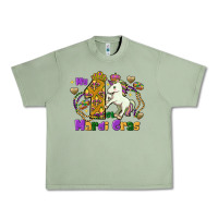 Oil Green my first mardi gras unicorn Urban Heavy Tee - FaDigitalArtStudio