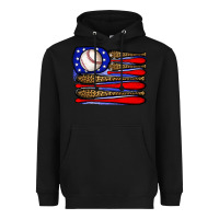 Black leopard baseball flag3 Heavyweight Hoodie - JahusDesignShop