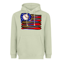 Matcha leopard baseball flag3 Heavyweight Hoodie - JahusDesignShop