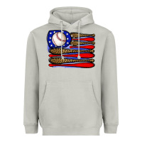 Moon Dust leopard baseball flag3 Heavyweight Hoodie - JahusDesignShop