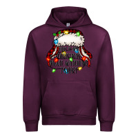 Mauve Wine this is my Christmas movie watching Urban Hoodie - Jasminsmagicworld