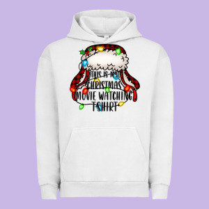 This Is My Christmas Movie Watching Urban Hoodie Designed By Jasminsmagicworld