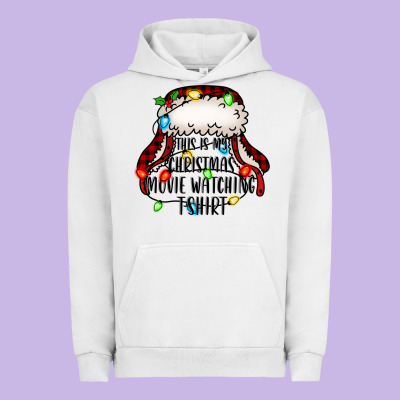 This Is My Christmas Movie Watching Urban Hoodie Designed By Jasminsmagicworld