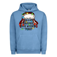 Pigment Pebble Blue this is my Christmas movie watching Urban Hoodie - Jasminsmagicworld