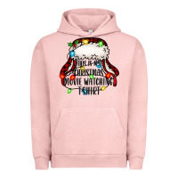 Pigment Salmon this is my Christmas movie watching Urban Hoodie - Jasminsmagicworld