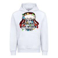 White this is my Christmas movie watching Urban Hoodie - Jasminsmagicworld