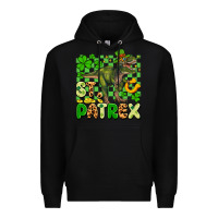 Black st. patrex Premium Hoodie - Artiststas
