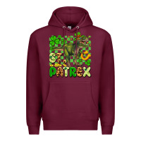 Burgundy st. patrex Premium Hoodie - Artiststas