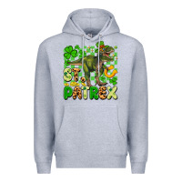 Heather Grey st. patrex Premium Hoodie - Artiststas