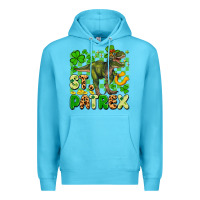 Ocean Blue st. patrex Premium Hoodie - Artiststas