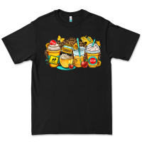 Black school bus coffee cups Premium Tee - OliviaCreatesArt