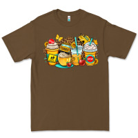 Cacao school bus coffee cups Premium Tee - OliviaCreatesArt