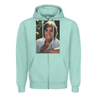 Seafoam shaun cassidy Zipper Hoodie - baoMotion