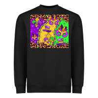 Black mardi gras Heavyweight Sweatshirt - JahusDesignShop