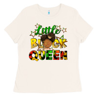 Bone Little black queen Ladies Tee - FaDigitalArtStudio