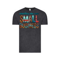 Vintage Black Minding My Own Small Business Vintage Tee - BundleAndBundleShop