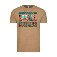 Vintage Coffee Minding My Own Small Business Vintage Tee - BundleAndBundleShop