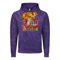 Cloud Purple Food Is My Valentine Vintage Hoodie - CowhideDigitalArt