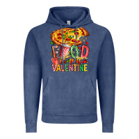 Vintage Denim Food Is My Valentine Vintage Hoodie - CowhideDigitalArt