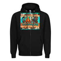 Black camp more worry less Zipper Hoodie - JahusDesignShop