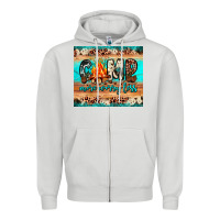 Camp More Worry Less Zipper Hoodie | Teevron