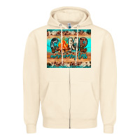 Sandshell camp more worry less Zipper Hoodie - JahusDesignShop