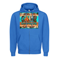 True Royal camp more worry less Zipper Hoodie - JahusDesignShop
