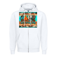 White camp more worry less Zipper Hoodie - JahusDesignShop
