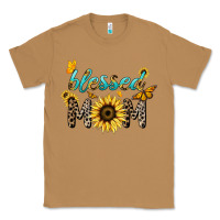 Toasted Coconut Blessed mom sunflower butterfly mother's day Classic Tee - HowdyJamesFarm