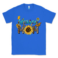 True Royal Blessed mom sunflower butterfly mother's day Classic Tee - HowdyJamesFarm