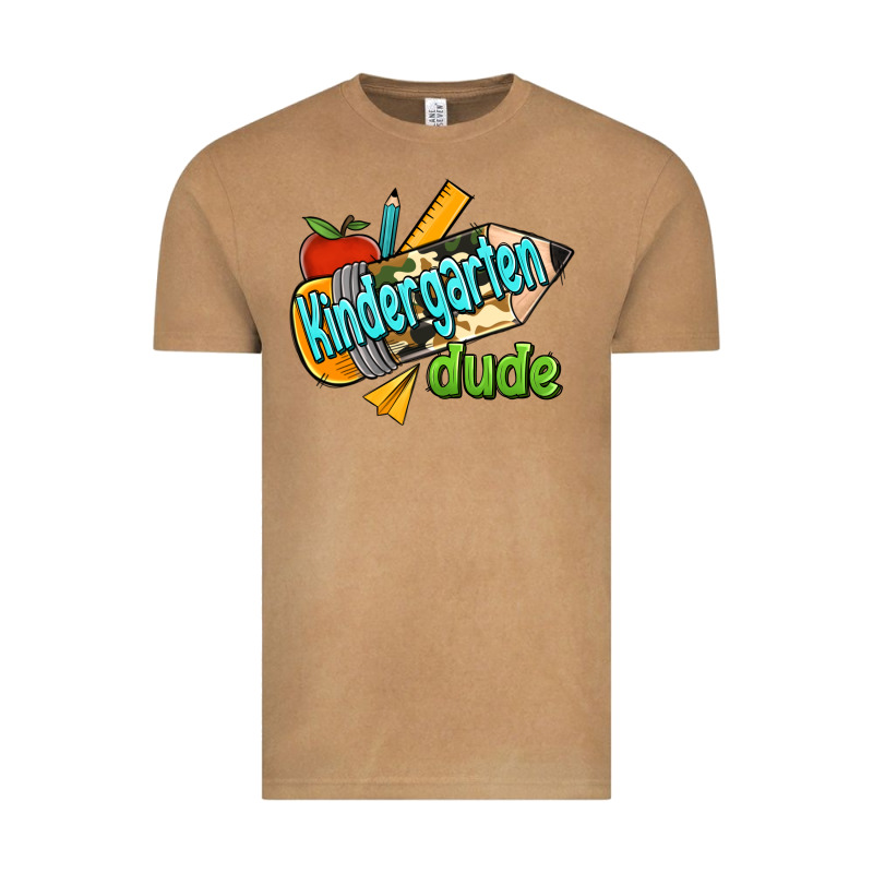 Kindergarten Grade Dude Vintage Tee by RanaPortraitStore | Teevron
