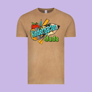 Kindergarten Grade Dude Vintage Tee Designed By Ranaportraitstore