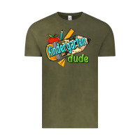 Vintage Olive kindergarten grade dude Vintage Tee - RanaPortraitStore